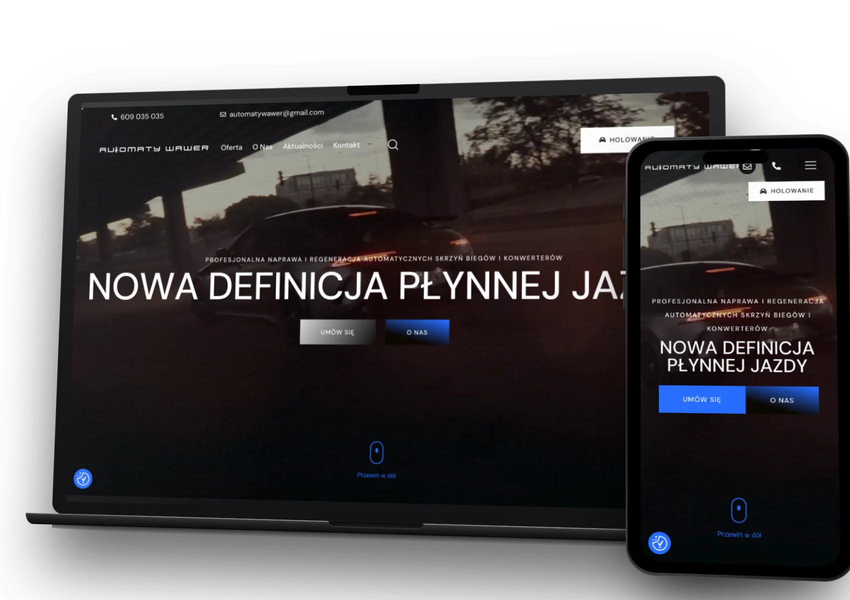 Automaty Wawer — realizacja Duda Design