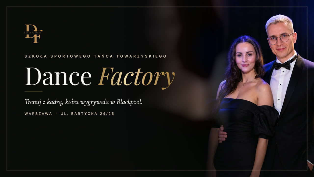 Baner Dance Factory na wizytówkę Google