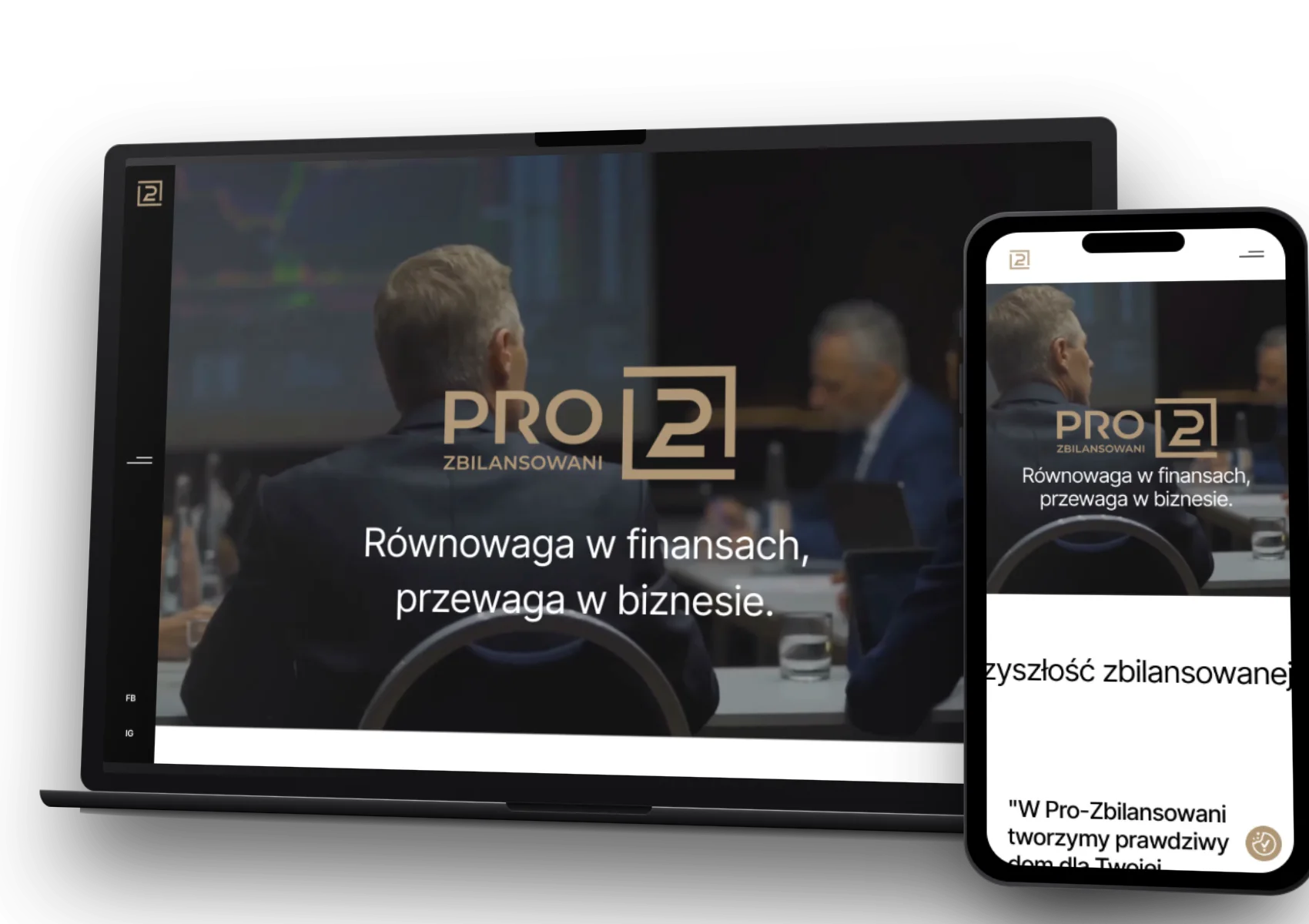 Pro Zbilansowani — realizacja Duda Design