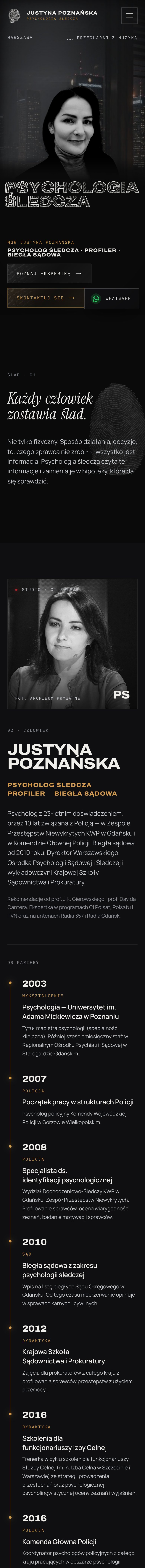 Nowa strona na telefonie