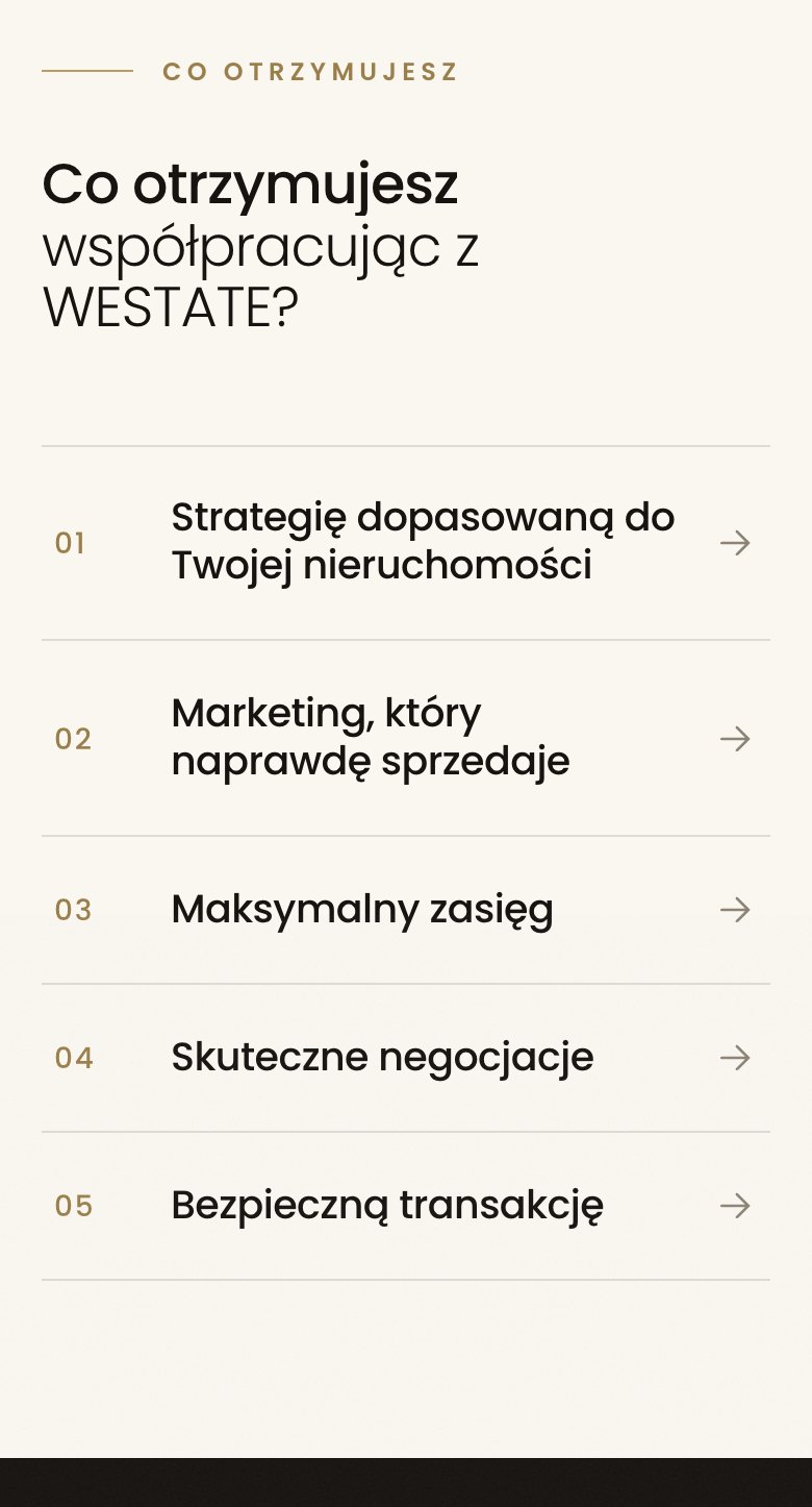 Dlaczego WESTATE na telefonie